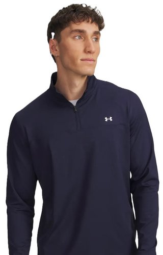 Under Armour T2G 1/4 Zip Herren Sweatshirt, dunkelblau