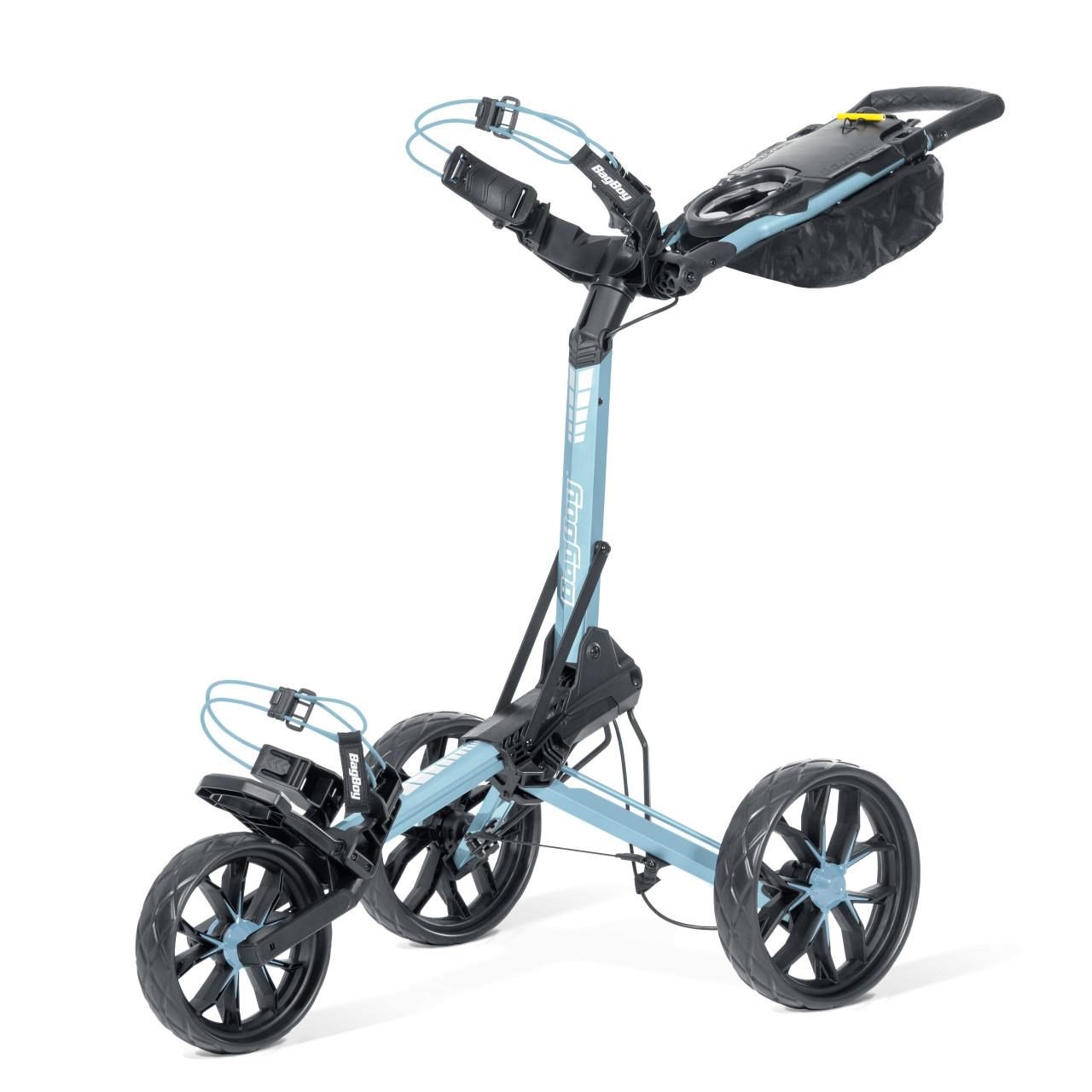 Bag Boy Ultra Slim Deluxe SLIMFOLD Manuell Golftrolley, blau