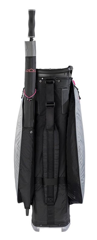 Sun Mountain H2NO C130 Cartbag, schwarz/grau/rosa