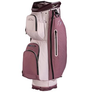 Sun Mountain H2NO C100 Waterproof Cartbag 14 WAY, mauve/powder/wine