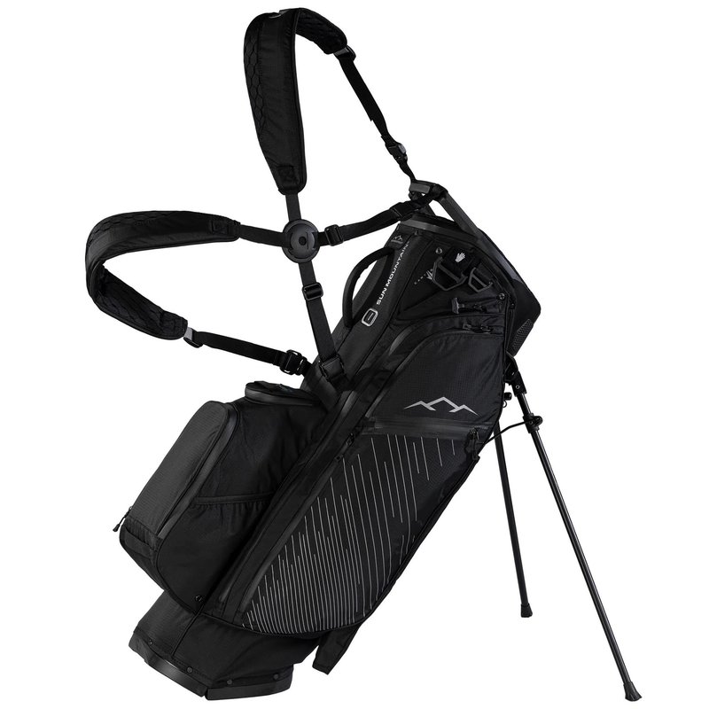 Sun Mountain H2NO  E-4.5 14 WAY VLO Waterproof Standbag, black/steel