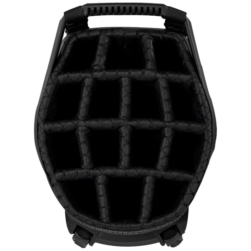Sun Mountain H2NO  E-4.5 14 WAY VLO Waterproof Standbag, black/steel