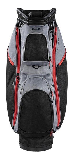 Sun Mountain Forerunner Cartbag, schwarz/grau/rot