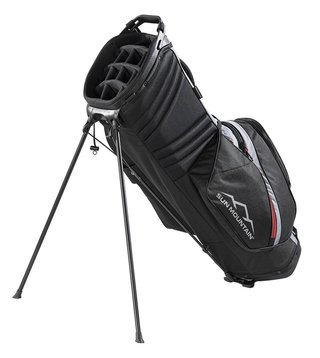 Sun Mountain Forerunner Standbag, schwarz/grau/rot
