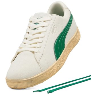 Puma Suede 30904 Herren Golfschuhe, warm white/luso green