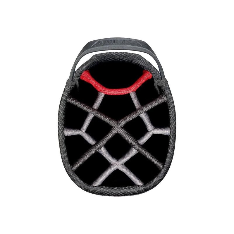 Motocaddy NEW Lite-Series Cartbag, schwarz/rot