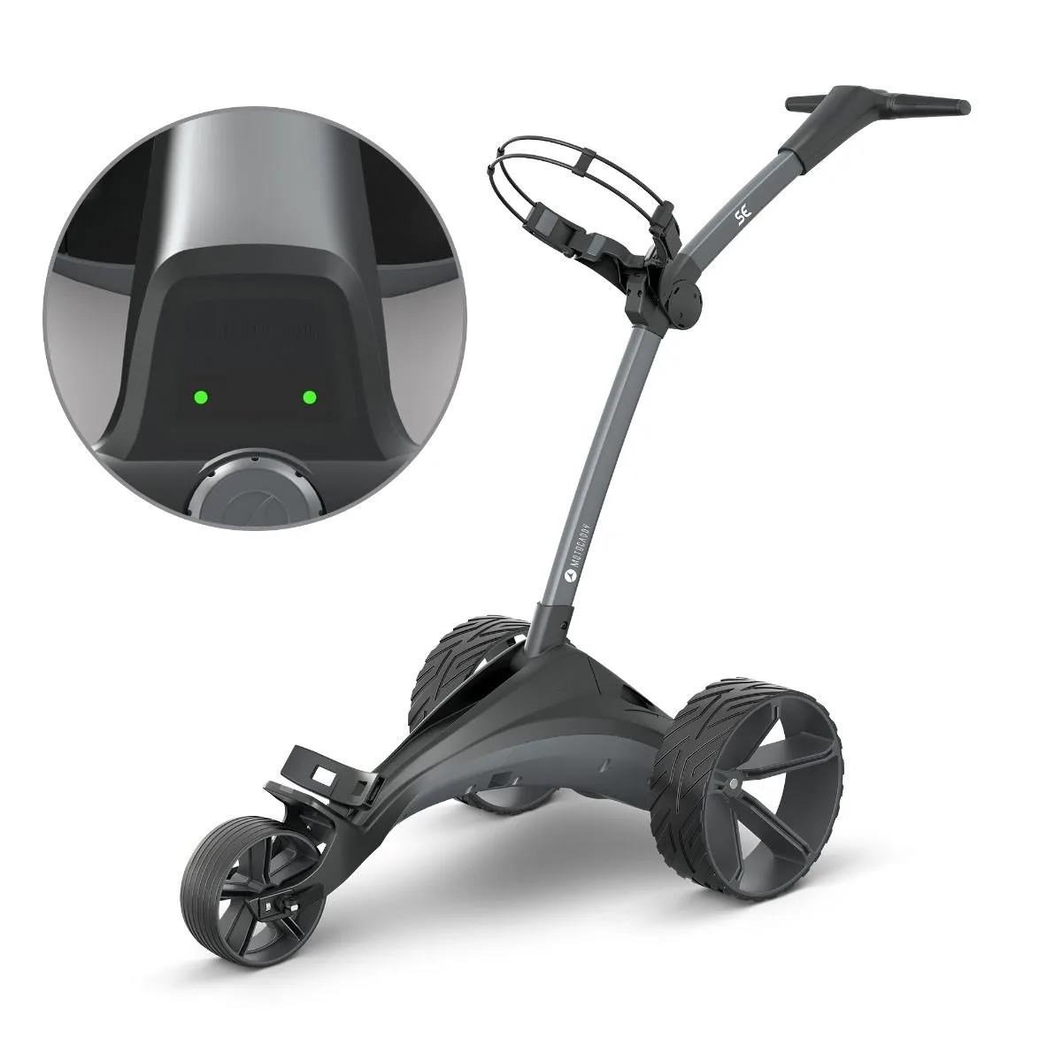 Motocaddy NEW SE Elektrotrolley, Standard-Lithium-Akku