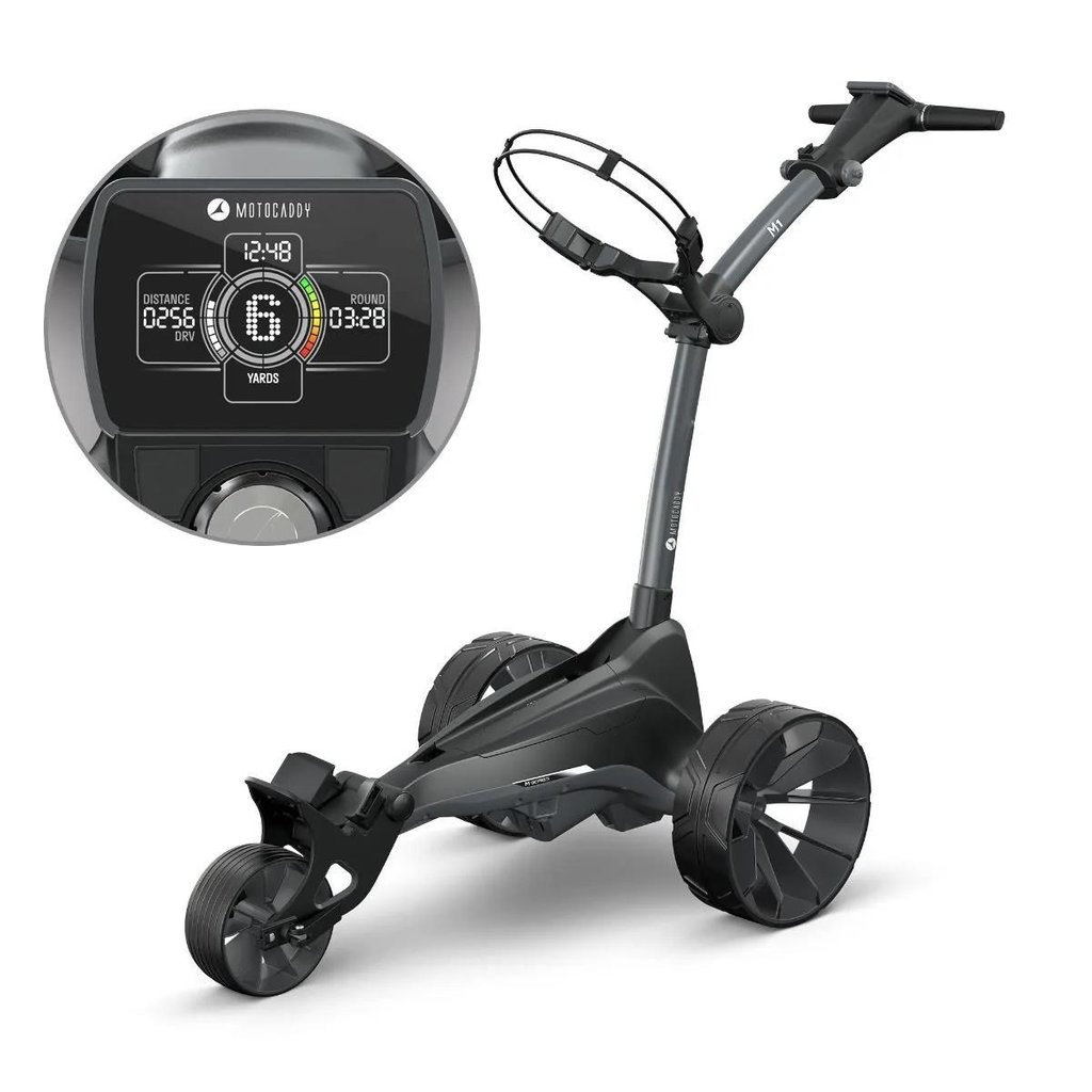 Motocaddy NEW M1 Elektrotrolley, Standard-Lithium-Akku