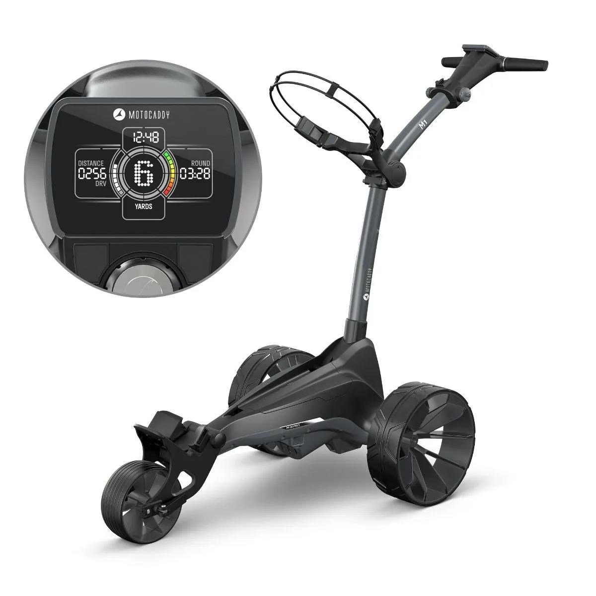 Motocaddy NEW M1 Elektrotrolley, Standard-Lithium-Akku