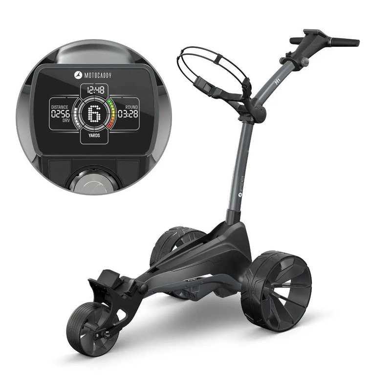 Motocaddy NEW M1 Elektrotrolley, Standard-Lithium-Akku