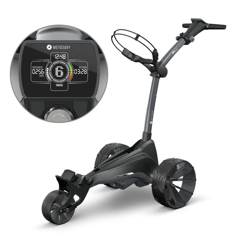 Motocaddy NEW M1 DHC Elektrotrolley, Standard-Lithium-Akku