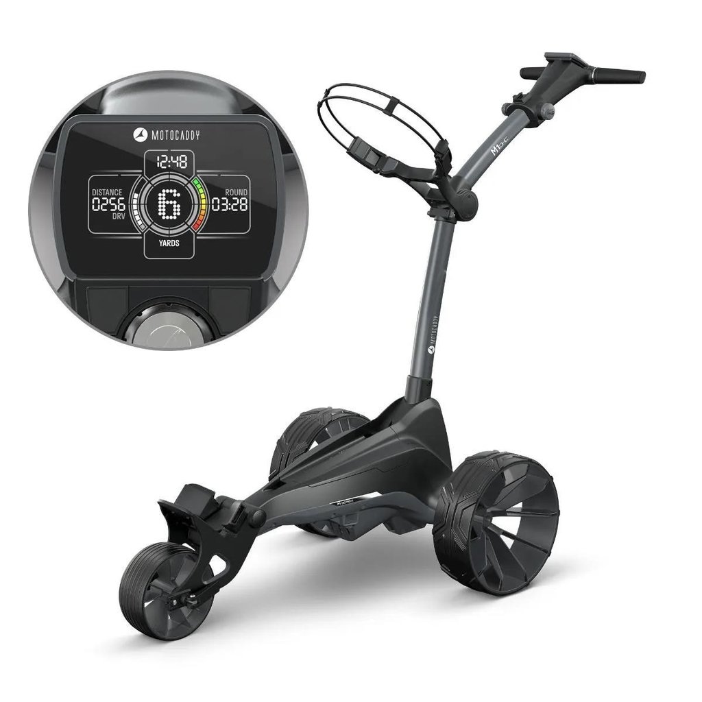 Motocaddy NEW M1 DHC Elektrotrolley, ULTRA-Lithium-Akku