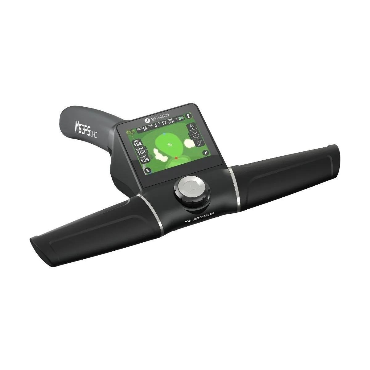 Motocaddy NEW M5 GPS DHC Elektrotrolley, Ultra-Lithium-Akku