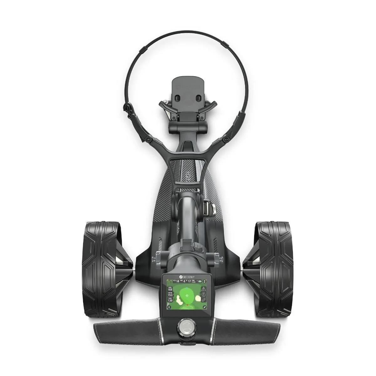 Motocaddy NEW M-TECH GPS DHC Elektrotrolley, Ultra-Lithium-Akku