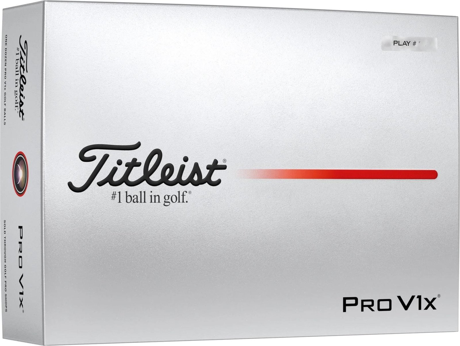 Titleist Pro V1x Golfbälle, Spezielle Nummerierung
