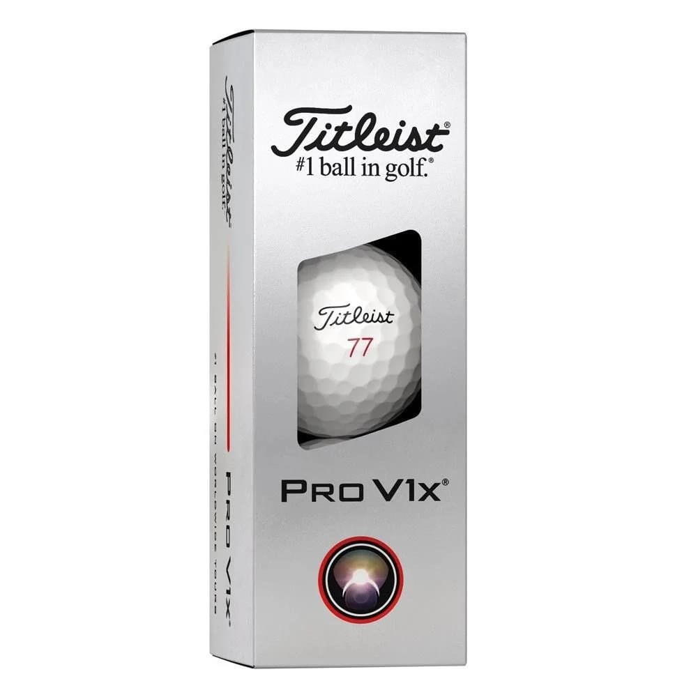 Titleist Pro V1x Golfbälle, Spezielle Nummerierung
