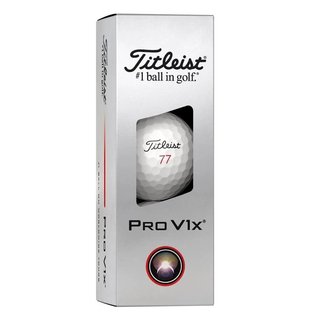 Titleist Pro V1x Golfbälle, Spezielle Nummerierung