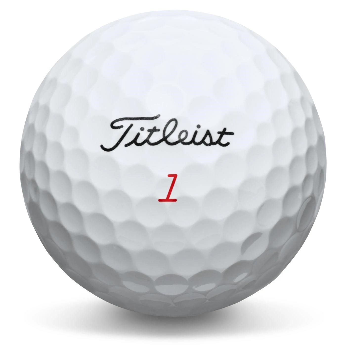 Titleist Pro V1x Golfbälle, Spezielle Nummerierung
