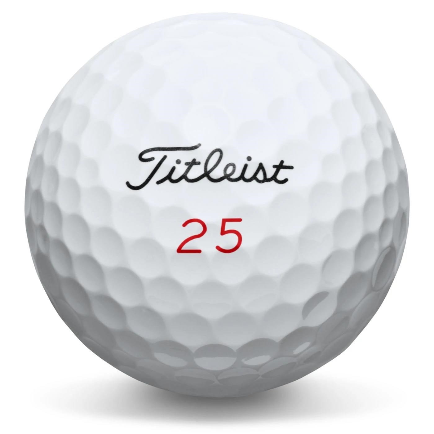 Titleist Pro V1x Golfbälle, Spezielle Nummerierung