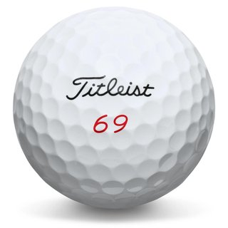 Titleist Pro V1x Golfbälle, Spezielle Nummerierung