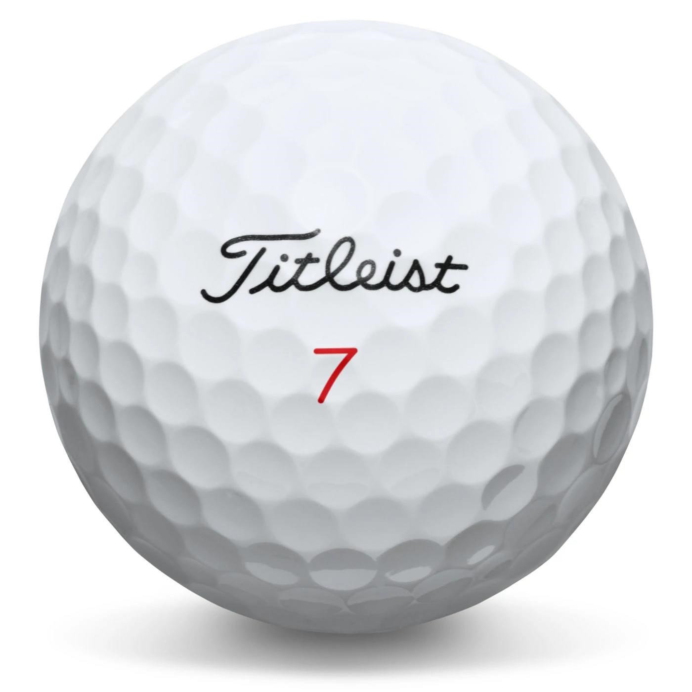 Titleist Pro V1x Golfbälle, Spezielle Nummerierung
