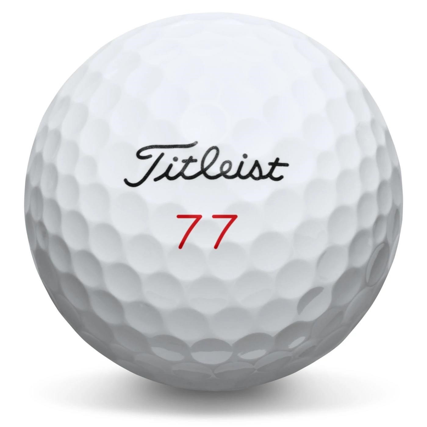 Titleist Pro V1x Golfbälle, Spezielle Nummerierung