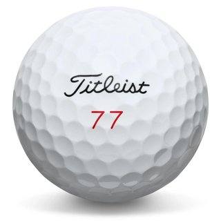 Titleist Pro V1x Golfbälle, Spezielle Nummerierung