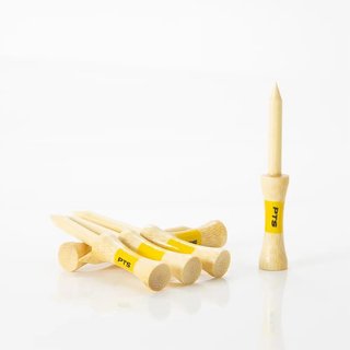Pride Sports PTS Bamboo Step Tee 69 mm (2 3/4"), 50 Stück, gelb