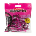 Pride Sports Special Edition Paint Splatter Tees 45er Pack, 69 mm, Neon Pink/Schwarz