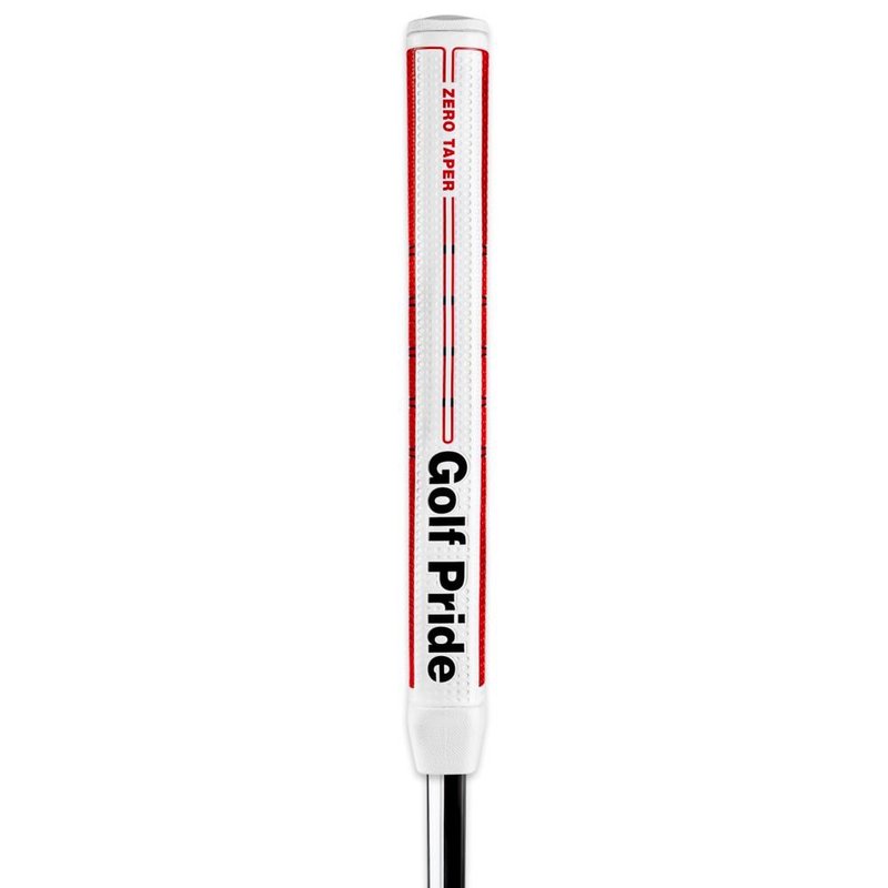 Golf Pride Zero Taper Round Putter Grip, Medium, Rot