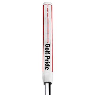 Golf Pride Zero Taper Round Putter Grip, Medium, Rot