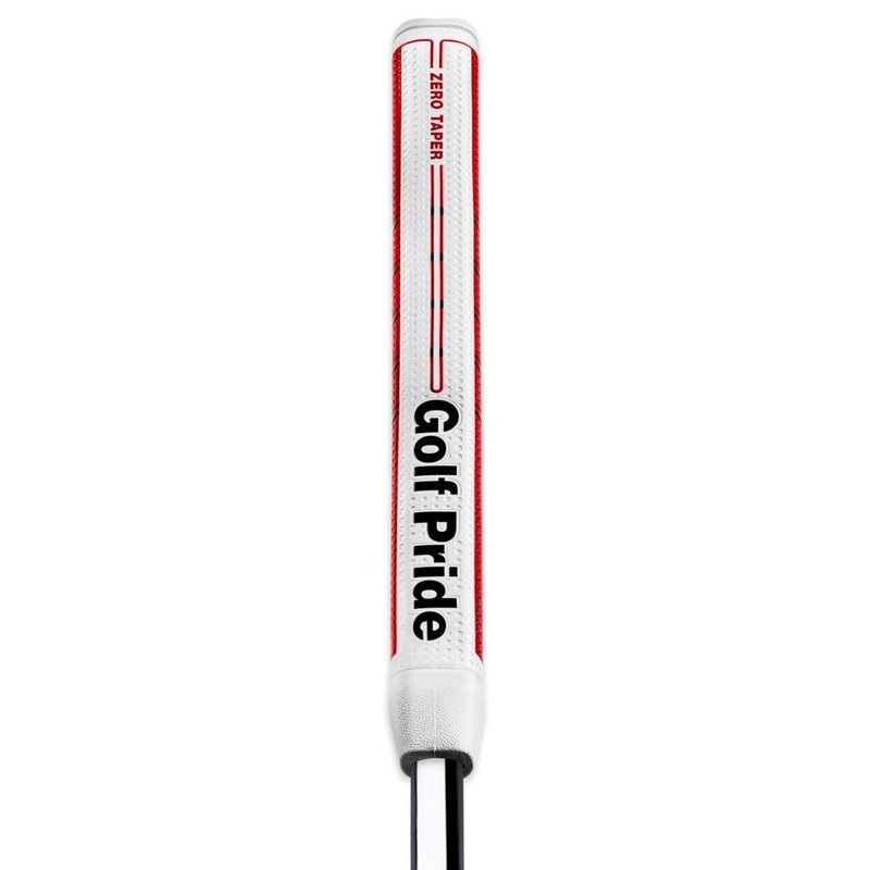 Golf Pride Zero Taper Round Putter Grip, Medium, Rot