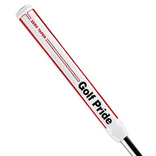 Golf Pride Zero Taper Round Putter Grip, Medium, Rot
