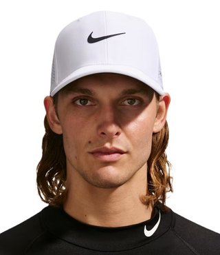 Nike Rise unisex Cap, weiss
