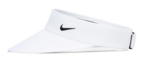 Nike Dri-FIT Ace Visor, weiss