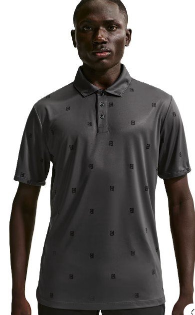 Nike Par Herren Poloshirt, anthracite/black