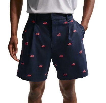 Nike Par Herren Short, navy/hot lava/black