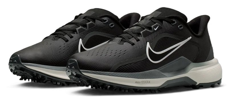 Nike Pegasus 1 Herren Golfschuhe, black/sail/white