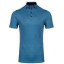 KJUS Lance Printed Herren Poloshirt, atlas blau