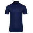 KJUS Lance Printed Herren Poloshirt, atlanta blau