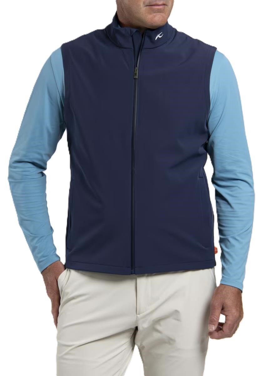 KJUS Downswing Wind Gilet Herren Weste, atlanta blau