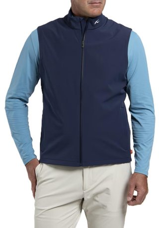 KJUS Downswing Wind Gilet Herren Weste, atlanta blau
