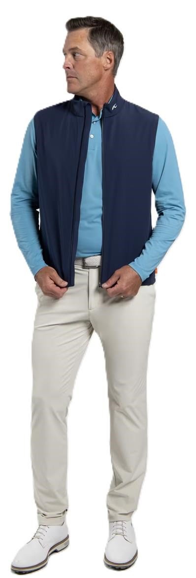 KJUS Downswing Wind Gilet Herren Weste, atlanta blau