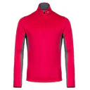 KJUS Hydraulic Midlayer Half-Zip Herren Sweatshirt, rhubarb/pewter