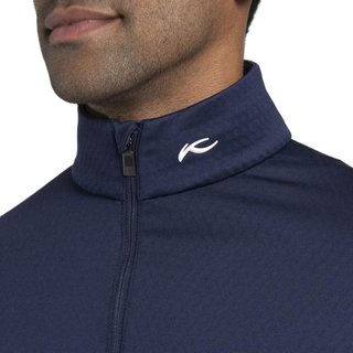 KJUS Hydraulic Midlayer Half-Zip Herren Sweatshirt, atlanta blue