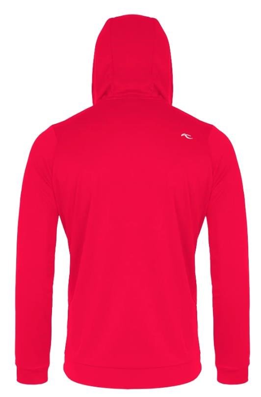 KJUS Kallen Hooded Midlayer  Herren Sweatshirt, rhubarb
