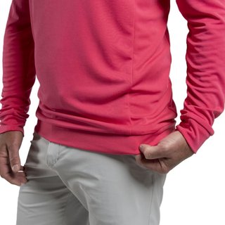 KJUS Kallen Hooded Midlayer  Herren Sweatshirt, rhubarb