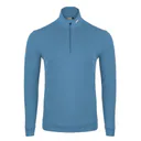 KJUS Kallen Half-Zip Herren Sweatshirt, atlas blau