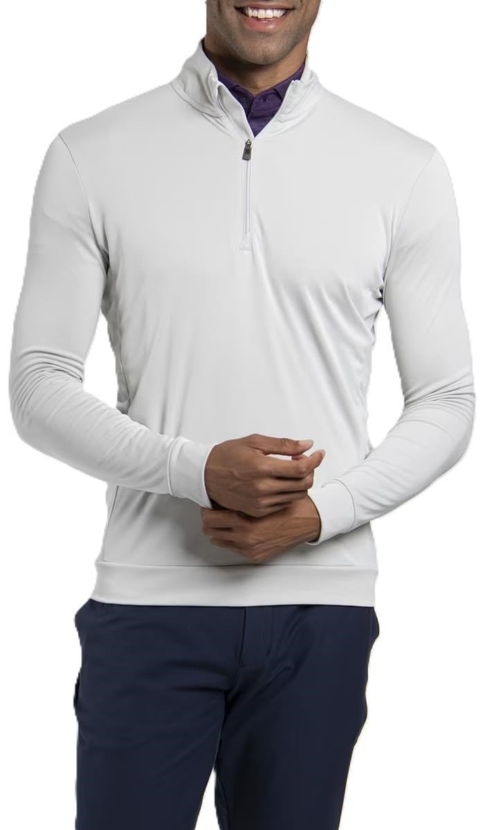 KJUS Kallen Half-Zip Herren Sweatshirt, alloy