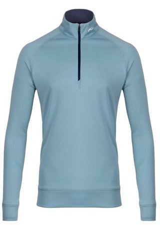 KJUS Keano Half-Zip Herren Sweatshirt, riverbank/atlanta blau